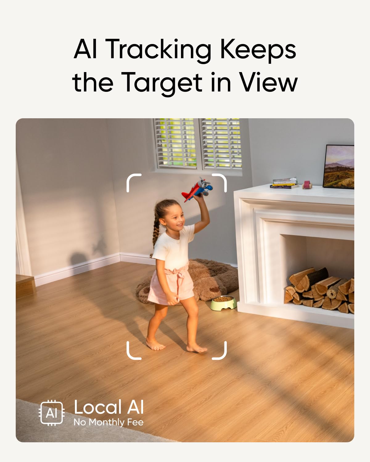 eufy Security Indoor Cam S350, Dual Cameras, 4K UHD Resolution Security Camera with 8× Zoom and 360° PTZ, Human/Pet AI, Ideal for Baby Monitor/Pet Camera/Home Security, Dual-Band Wi-Fi 6, Plug in - Available at All In One Marketplace Canada