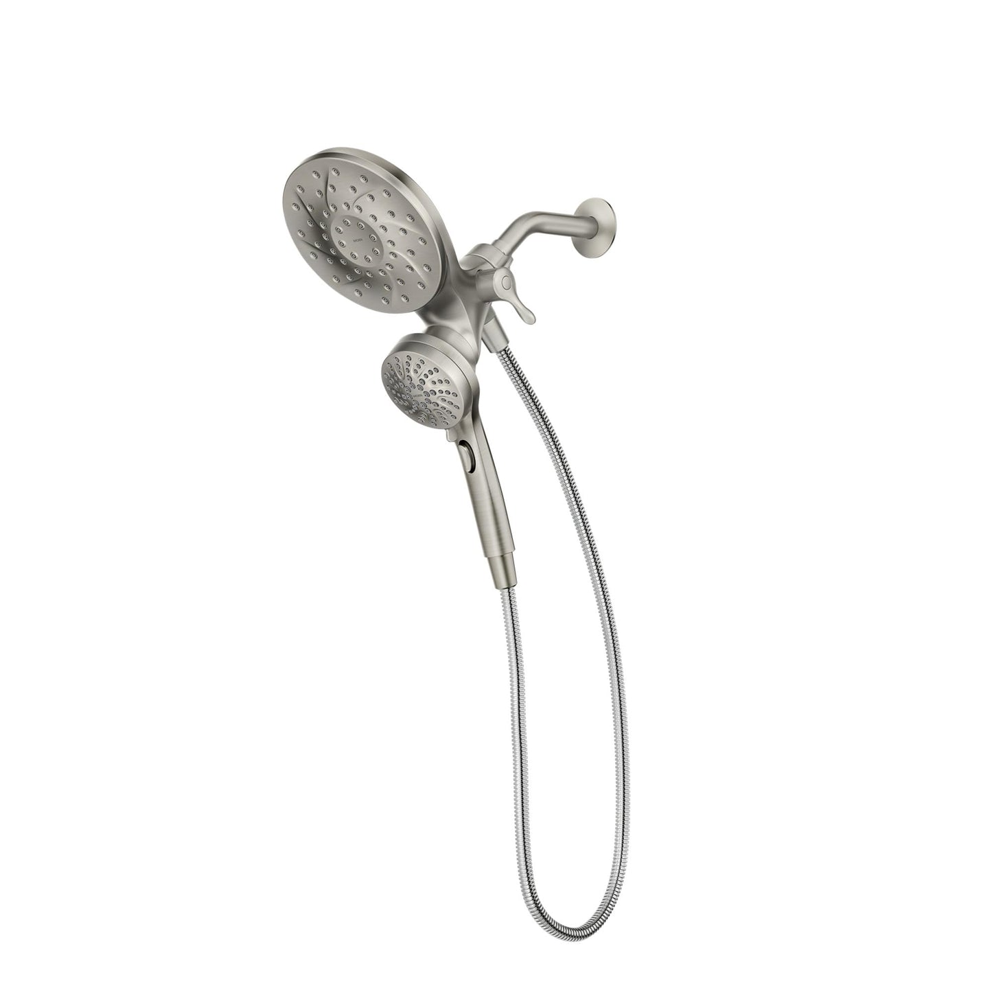 Moen 26009SRN Engage Magnetix Multi-Function Handshower and Rainshower Combo, Spot Resist Brushed Nickel Moen