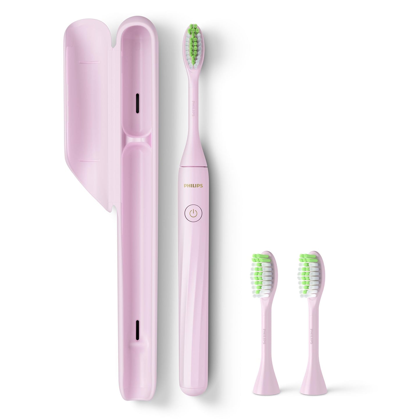 Philips One by Sonicare Battery Toothbrush, Brush Head Bundle, Manhattan Pink, BD3003/AZ Philips Sonicare