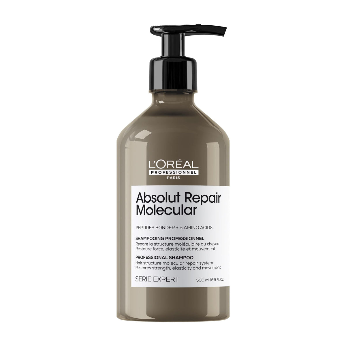 L'Oréal Professionnel Absolut Repair Molecular Shampoo, 500 mL
