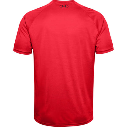 Under Armour Men's Velocity 2.0 Short Sleeve T Shirt, (600) Red / / Black, Medium