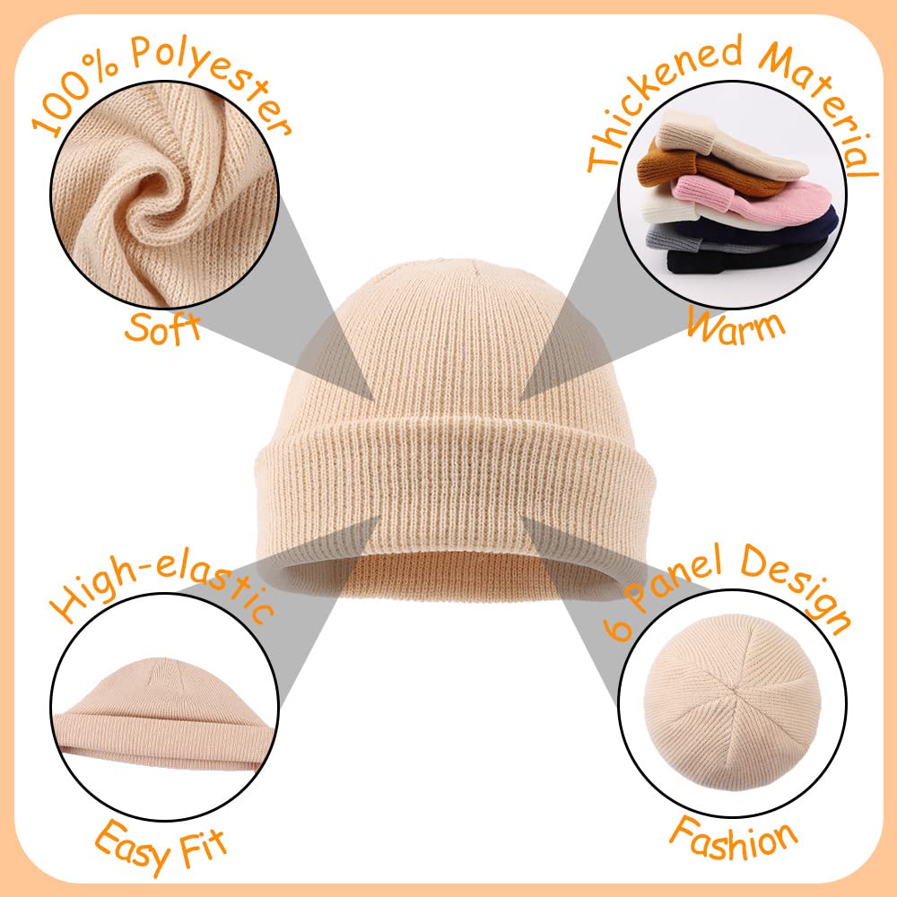 PEECABE Kids Knit Hat Winter Baby Beanie for Toddler Infant Skull Cap 6-24M 🍁 All In One Marketplace Canada