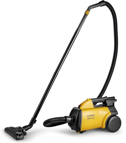 EUREKA Mighty Mite Canister Vacuum Cleaner, Lightweight 3670G w/Dust Bags
