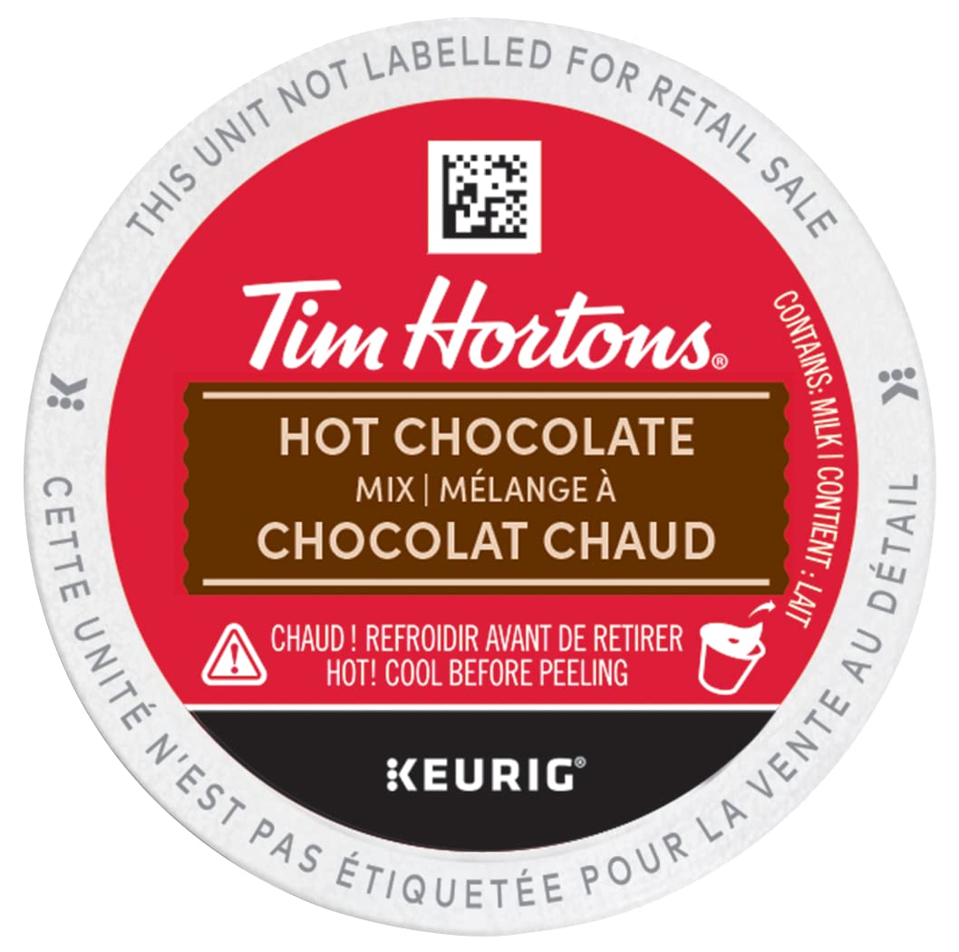 Tim Hortons Hot Chocolate K-Cup Pods, 20 Single Serve Capsules