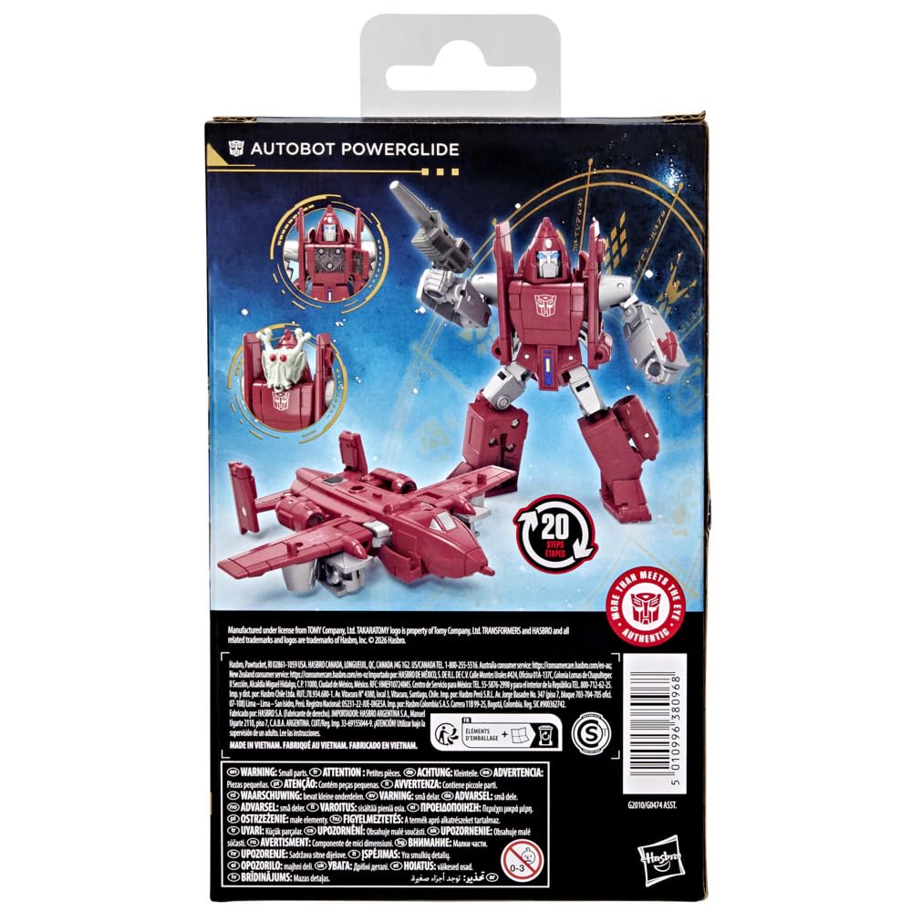 Transformers Age of The Primes Autobot Powerglide, Deluxe Class 4.5-inch Converting Action Figure, Robot Toys for Ages 8+ 🍁 All In One Marketplace Canada Transformers