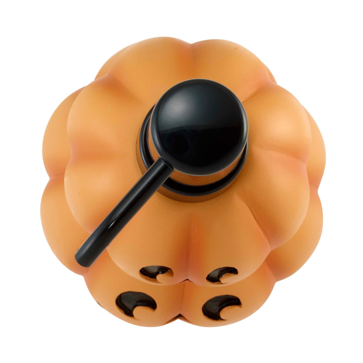 Avanti Linens – Distributeur de savon, pompe à lotion décorative pour comptoir de salle de bain ou de cuisine, décoration d'Halloween en résine peinte à la main (citrouilles empilées)