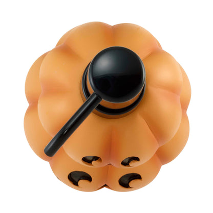 Avanti Linens – Distributeur de savon, pompe à lotion décorative pour comptoir de salle de bain ou de cuisine, décoration d'Halloween en résine peinte à la main (citrouilles empilées)