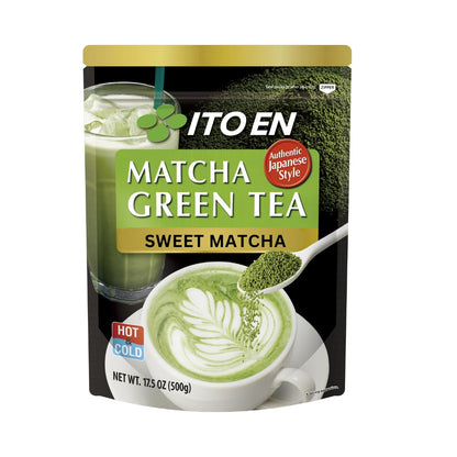 Ito En Matcha Sweet Green Tea Powder, 500g (Pack of 1)