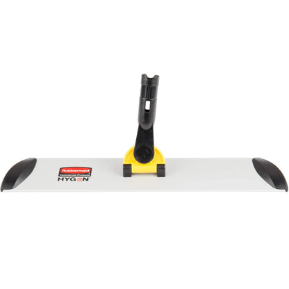 Rubbermaid Commercial Products HYGEN 18 in Quick-Connect Mop Frame, Microfiber, Aluminum, Silver