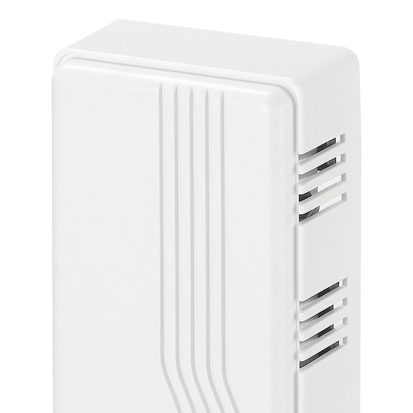 Heath Zenith White Plastic Wired Mechanical Doorbell Chime Heath Zenith
