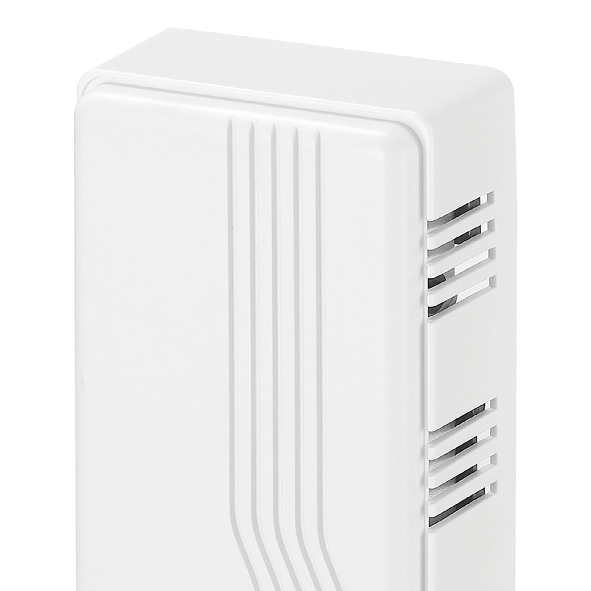 Heath Zenith White Plastic Wired Mechanical Doorbell Chime Heath Zenith