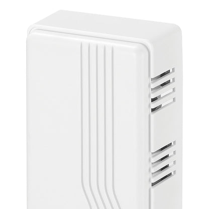 Heath Zenith White Plastic Wired Mechanical Doorbell Chime Heath Zenith