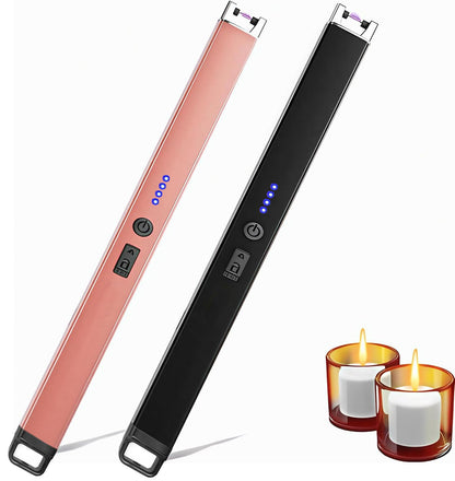 Gifts for Women 2 Pack Electric Candle Lighter Arc Windproof Flameless USB Rechargeable Lighter for Candles BBQ Camping Christmas Stocking Stuffers 🍁 All In One Marketplace Canada