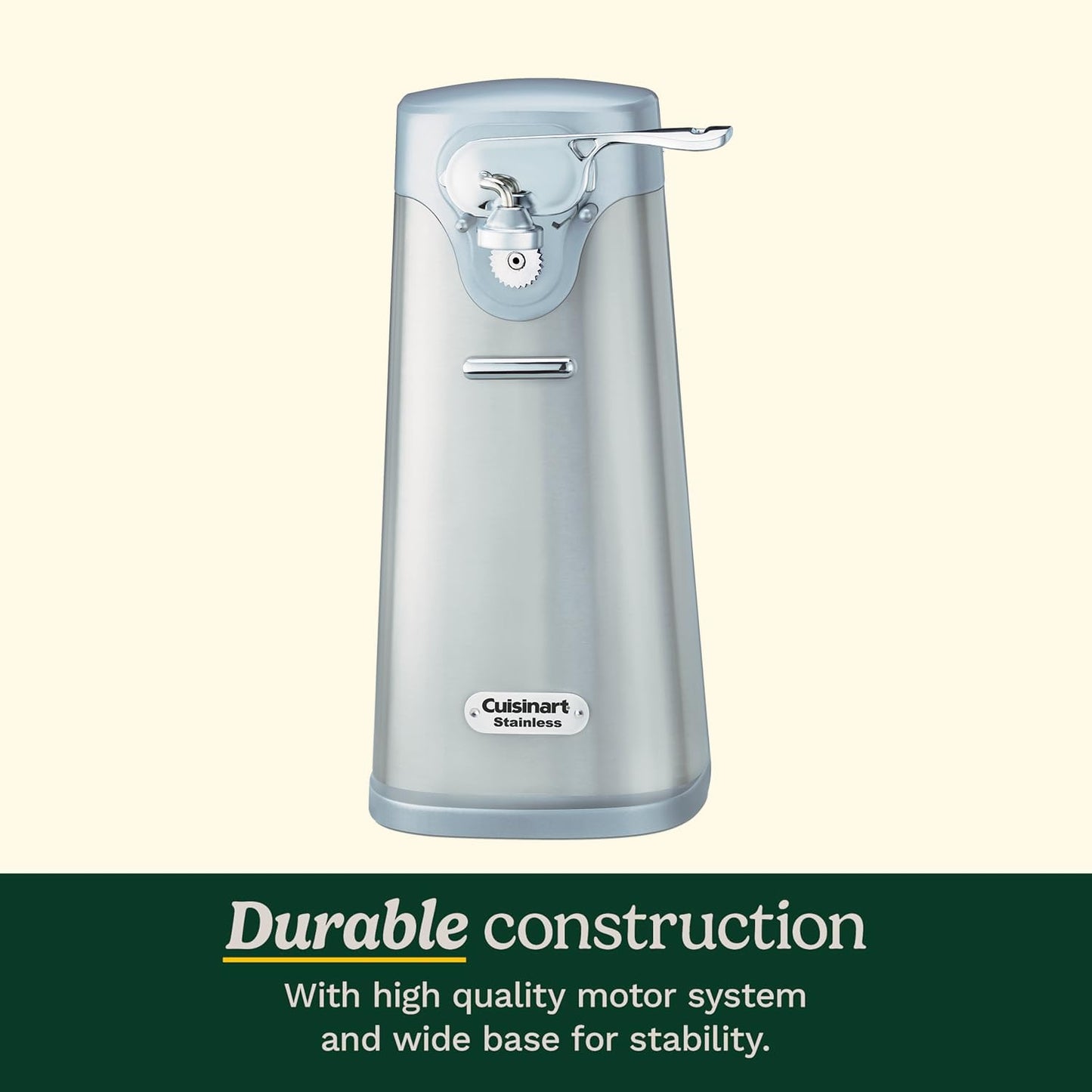 Cuisinart Deluxe Electric Can Opener, Stainless Steel (SCO-60C) 🍁 All In One Marketplace Canada Cuisinart