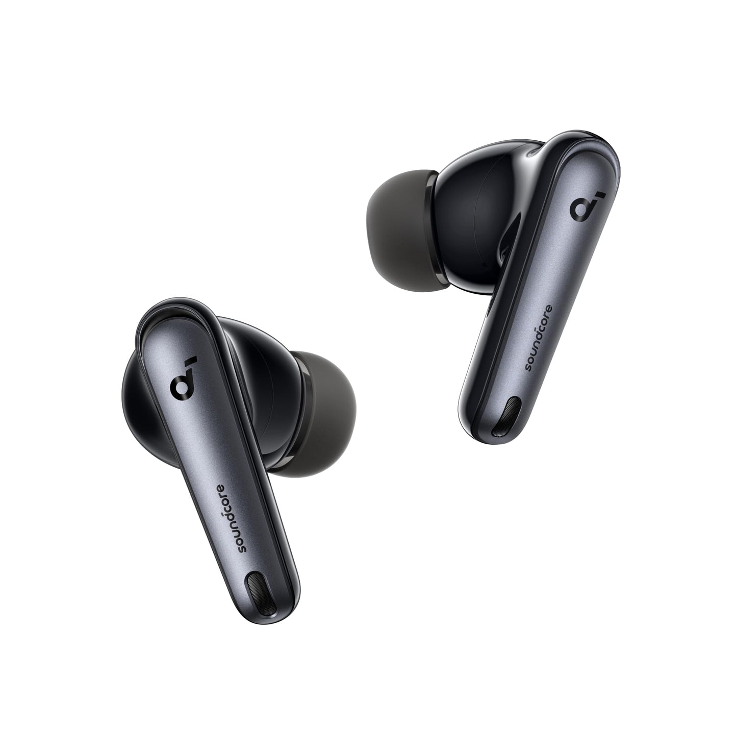 soundcore by Anker Liberty 4 NC Wireless Noise Cancelling Earbuds, 98.5% Noise Reduction, Adaptive Noise Cancelling to Ears and Environment, Hi-Res Sound, 50H Battery, Wireless Charging, Bluetooth 5.3