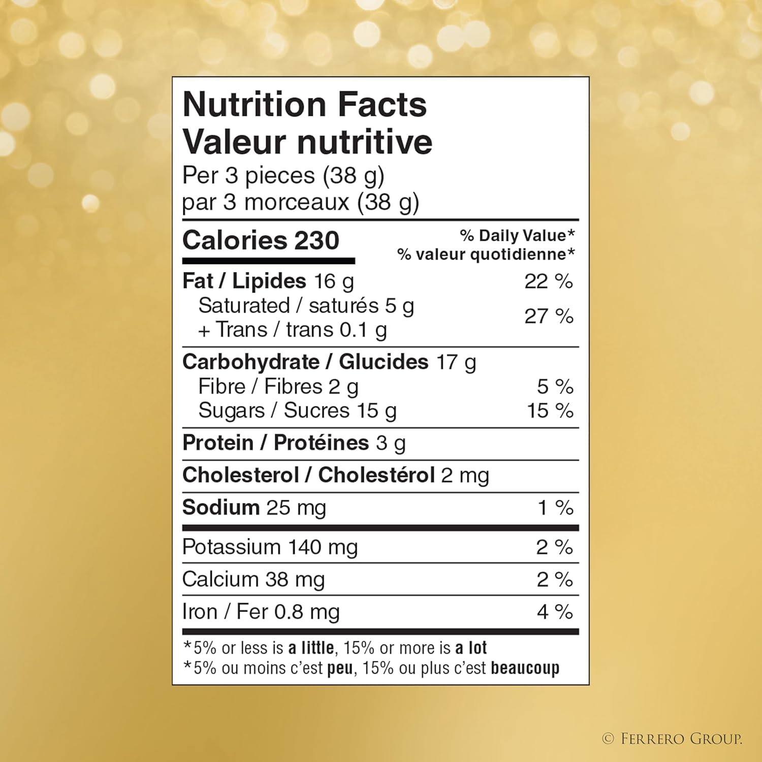 Ferrero Rocher Fine Hazelnut Milk Chocolate - 12 Packs of 3 Pralines (450g)