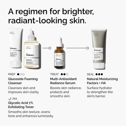 The Ordinary Multi-Antioxidant Radiance Serum, Vitamin C Serum For Face, Brighten & Protect Skin – Boosts Glow & Shields Against Environmental Stressors, 30 ml - Available at All In One Marketplace Canada