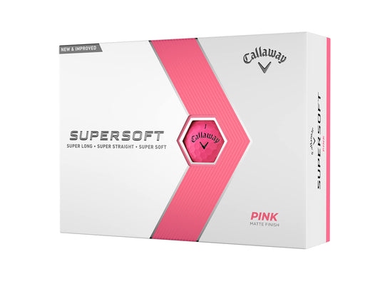 Ballons de golf Supersoft Callaway (2023, Rose) 🍁 All In One Marketplace Canada