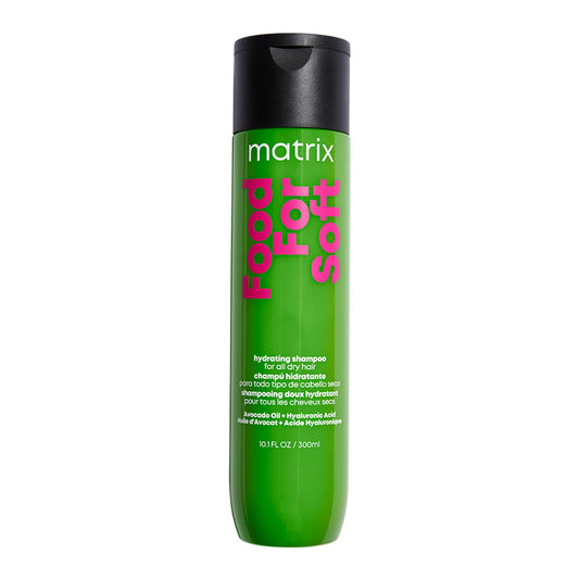 Matrix Food For Soft Shampoo, Hydrating Shampoo for Dry & Brittle Hair, Moisturizes, Softens, & Smooths, With Avocado Oil & Hyaluronic Acid, Suitable for Color Treated Hair, Vegan - Available at All In One Marketplace Canada