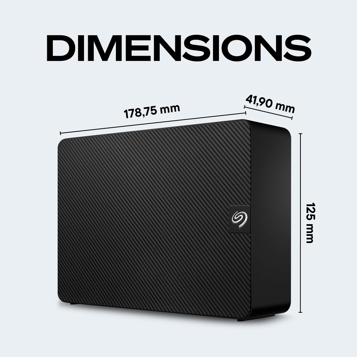 Seagate Expansion 8TB External Hard Drive HDD - USB 3.0, with Rescue Data Recovery Services (STKP8000400) - Available at All In One Marketplace Canada
