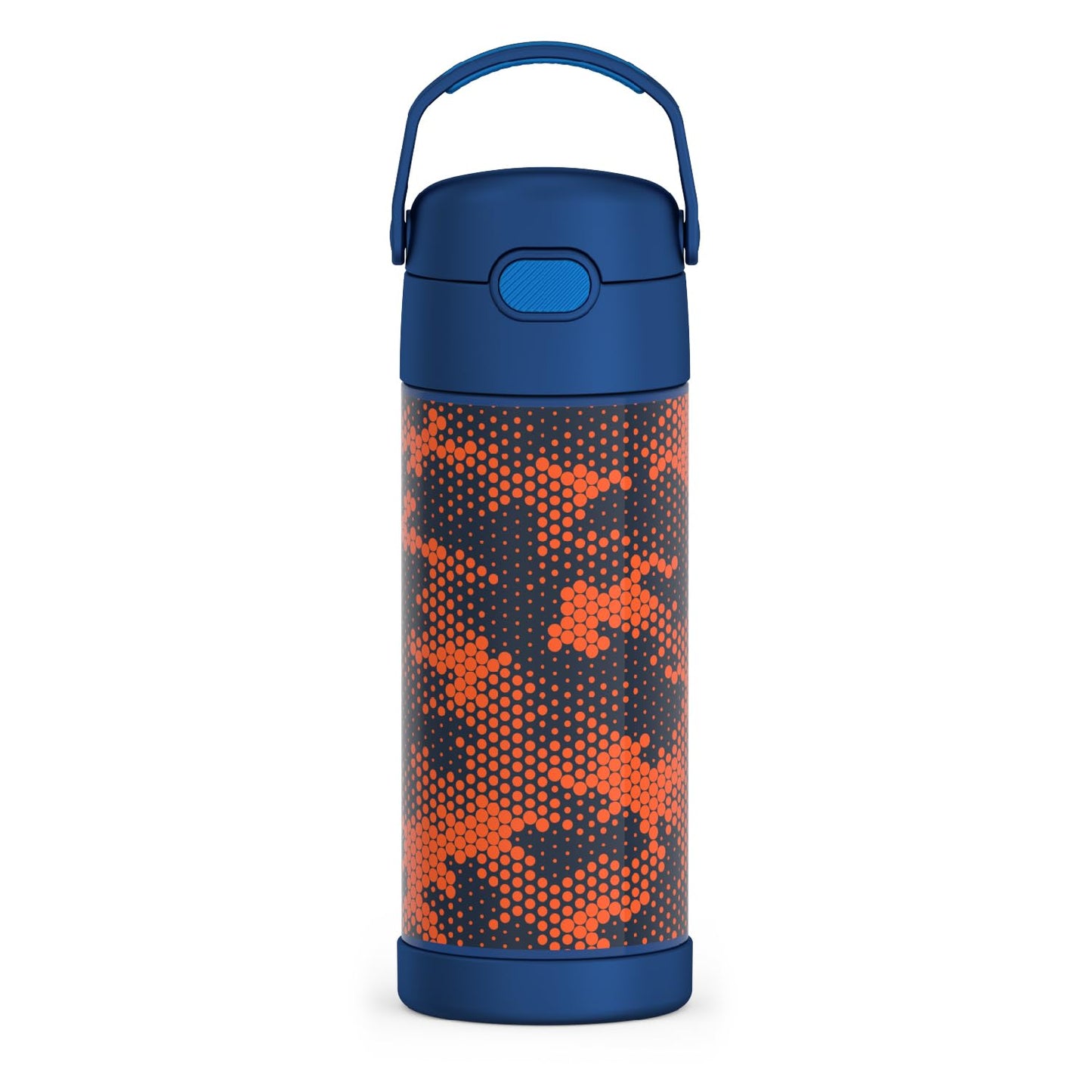 THERMOS FUNTAINER Water Bottle with Straw, 14oz, Digital Camo