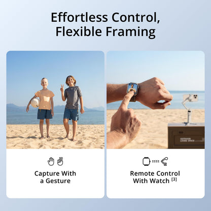 DJI Osmo Mobile 7 Gimbal Stabilizer for iPhone, Android, Built-in Tripod, Ultra-Light, Comfortable Grip, 3-Axis Phone Gimbal, ActiveTrack 7.0, ShotGuides, One-Tap Edit, 10hrs Use, Phone Charging - Available at All In One Marketplace Canada