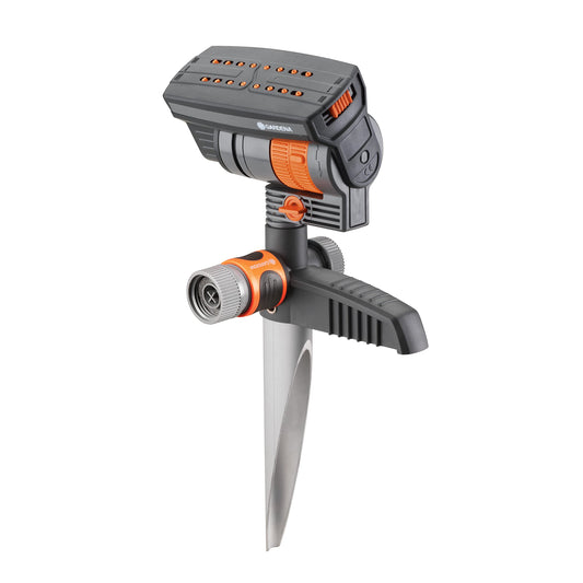 Gardena N83-SZMXFP Frost-Proof ZoomMaxx Oscillating Sprinkler on Spike, 2,300 Sq. Ft. Coverage, Spike Base for Flexible and Precise Watering, Includes Waterstop Quick Connector, Made in Germany 🍁 All In One Marketplace Canada GARDENA