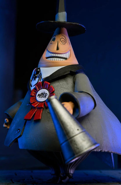 NECA - L'Étrange Noël de monsieur Jack de Tim Burton (Disney) - Figurine articulée du Maire d'Halloween Town à l'échelle 7 pouces