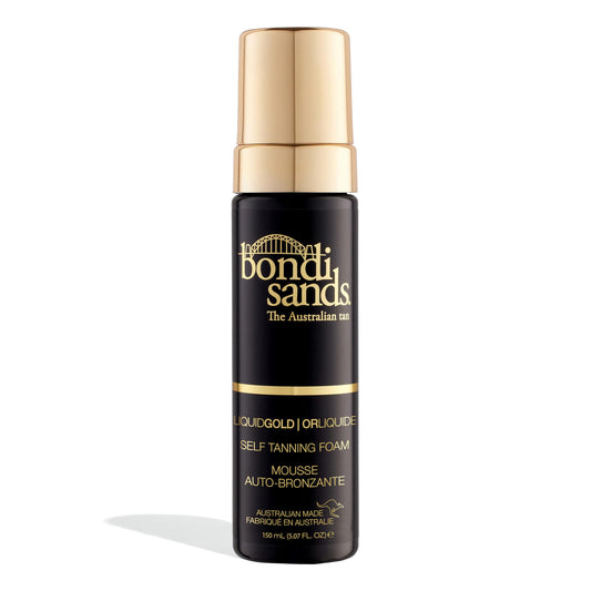 Bondi Sands Mousse Auto-Bronzante Liquid Gold | Sans Rinçage | Mousse Légère et Séchage Rapide Enrichie en Huile d'Argan, Procure un Bronzage Hydraté Sans Traces | 150mL 🍁 All In One Marketplace Canada