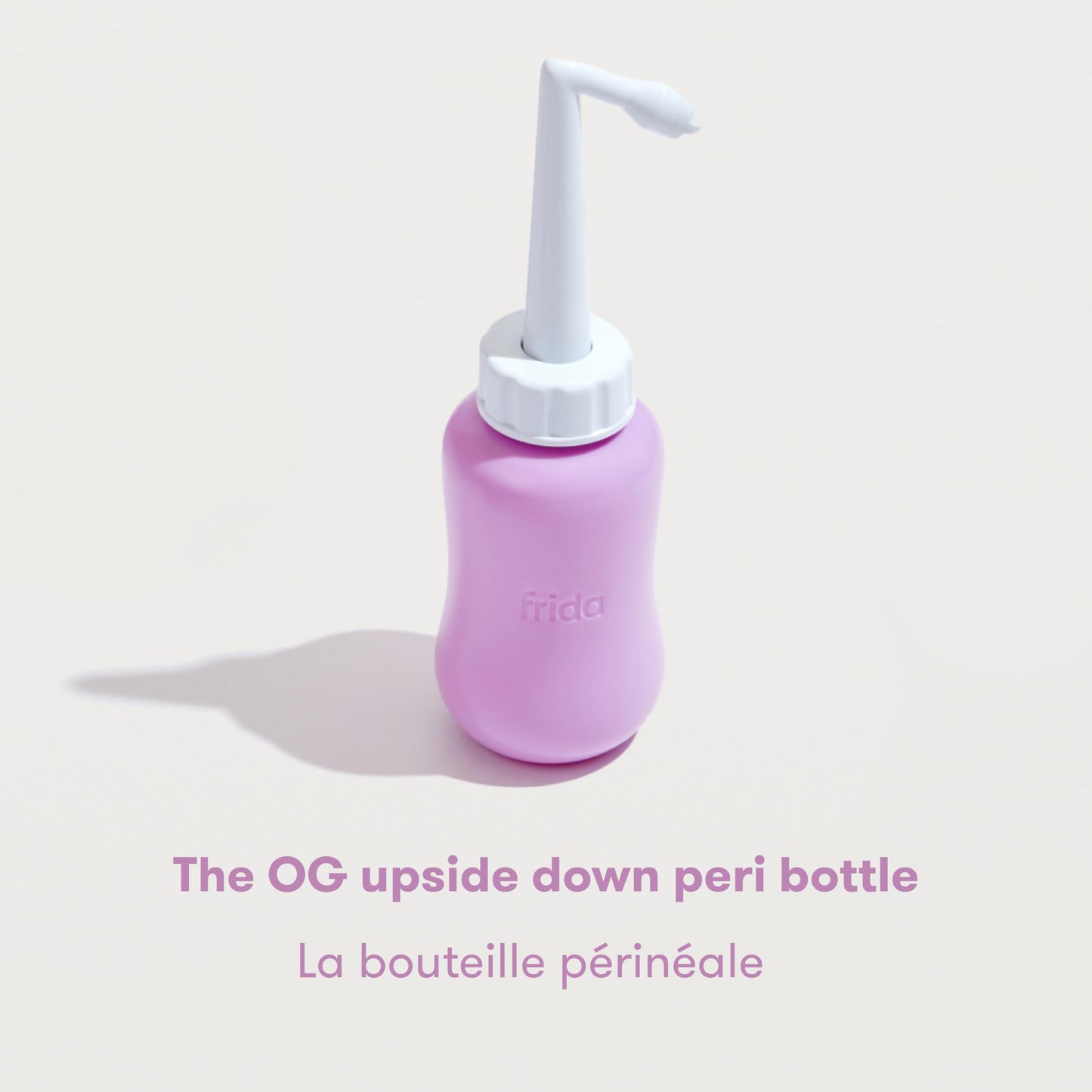 Frida Mom Upside Down Peri Bottle Sprayer, Perineal Care & Postpartum Recovery, Portable Travel Bidet & Perineal Cleanser with Travel Bag, Postpartum Essential, Pink - Available at All In One Marketplace Canada