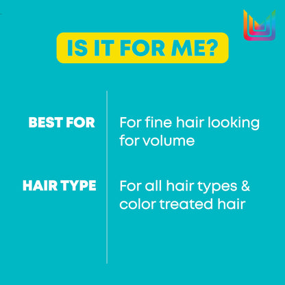 Matrix High Amplify Volumizing Shampoo, Instant Lift & Lasting Volume, Silicone-Free, Boost Structure in Fine, Limp Hair, Salon Professional Shampoo