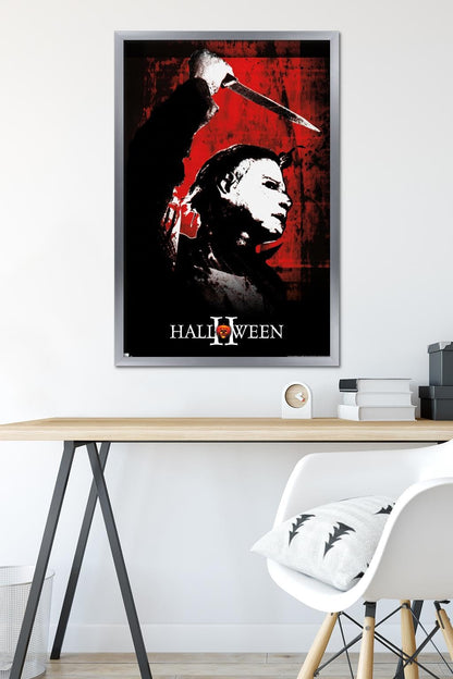 Halloween II - Affiche murale rouge