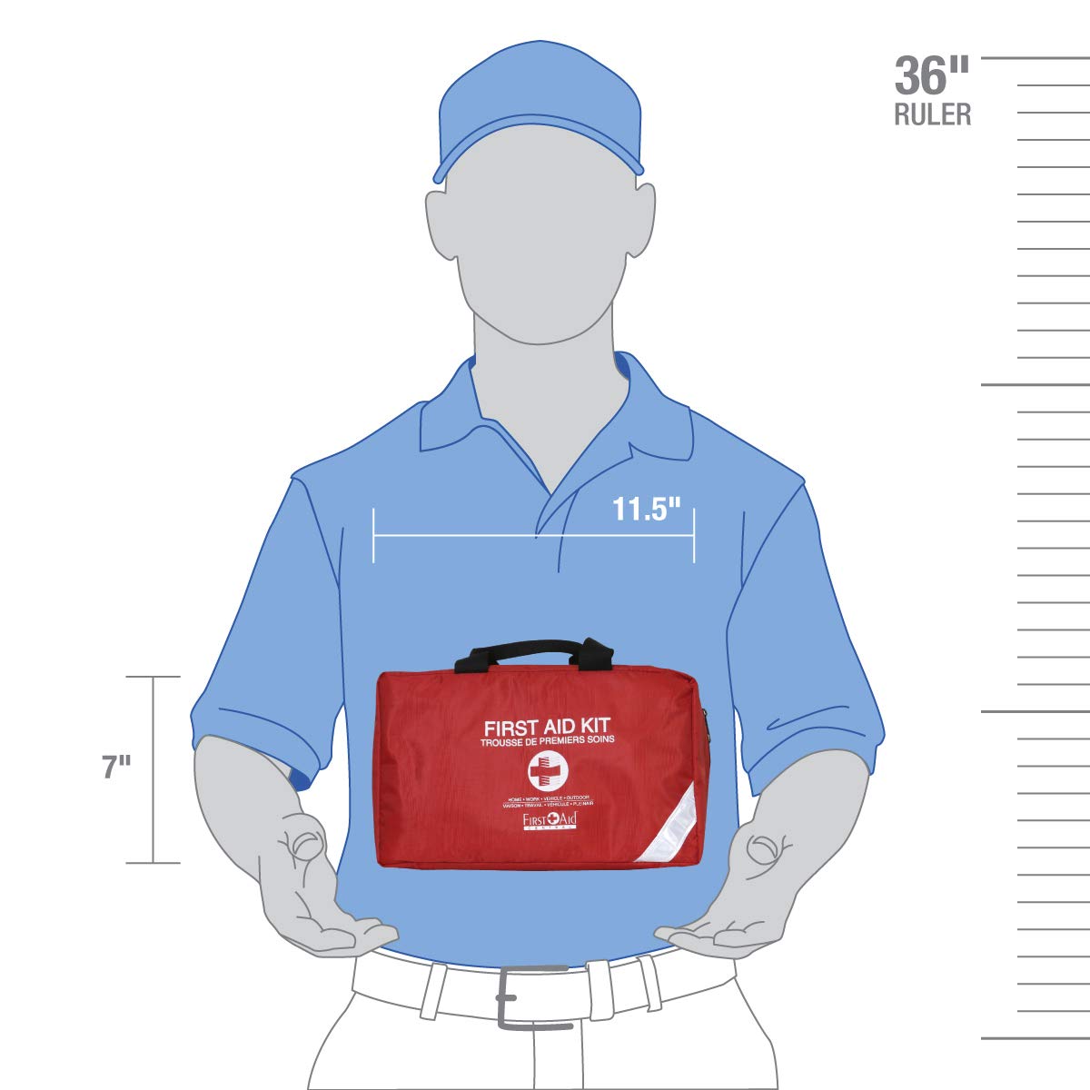 First Aid Central AZ-SPFAKN Deluxe Sports First Aid Kit, 139 Pieces