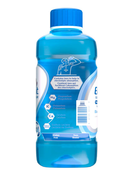 Electrolit Electrolyte Recovery Drink, Blue Raspberry Flavor, 625ml Bottles (12-Pack)