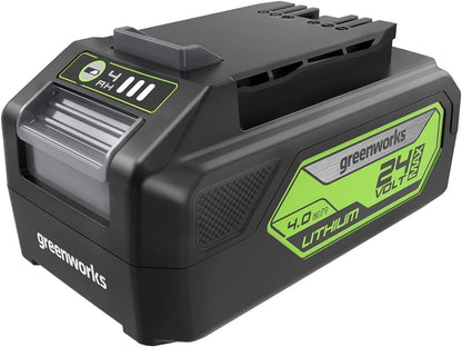 Greenworks 24V 4.0Ah Lithium-Ion Battery (Genuine Greenworks Battery/200+ Compatible Tools) Greenworks