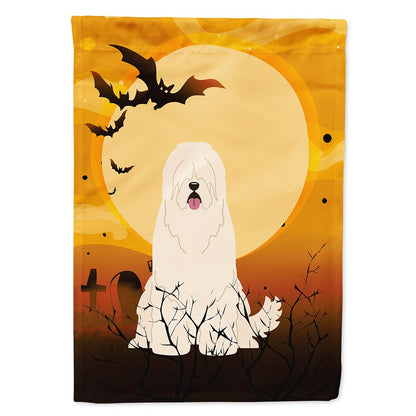 Caroline's Treasures BB4290CHF Halloween South Russian Sheepdog Canvas House Size Flag, Large, Multicolor