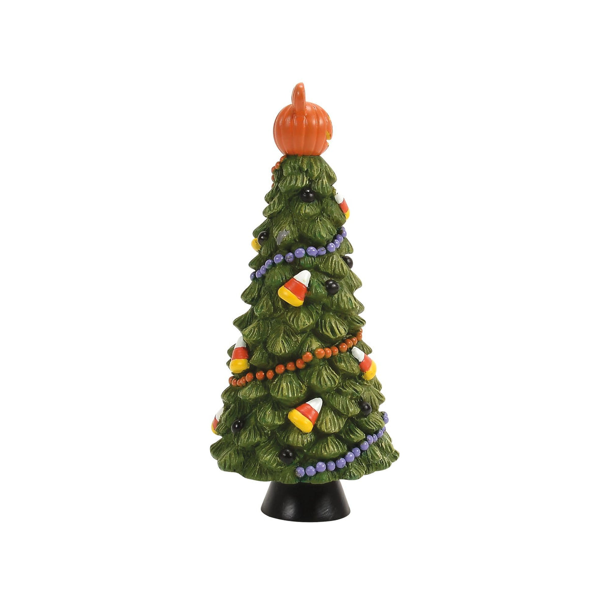Figurine d'arbre Pumpkintown Manor pour village d'Halloween Disney Department 56, 16,8 cm, multicolore