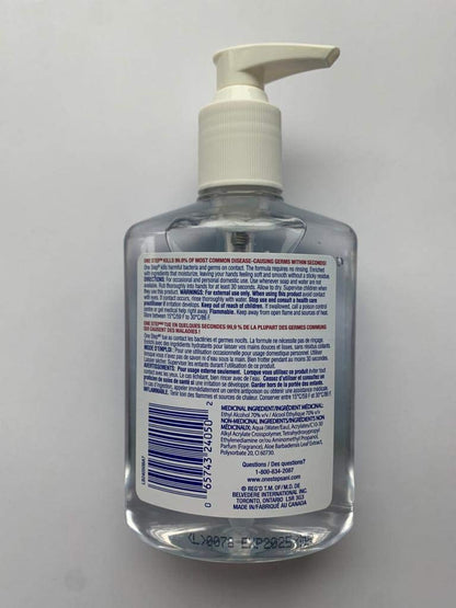 Live Clean One Step, Hand Sanitizer, 236ml, 12 count