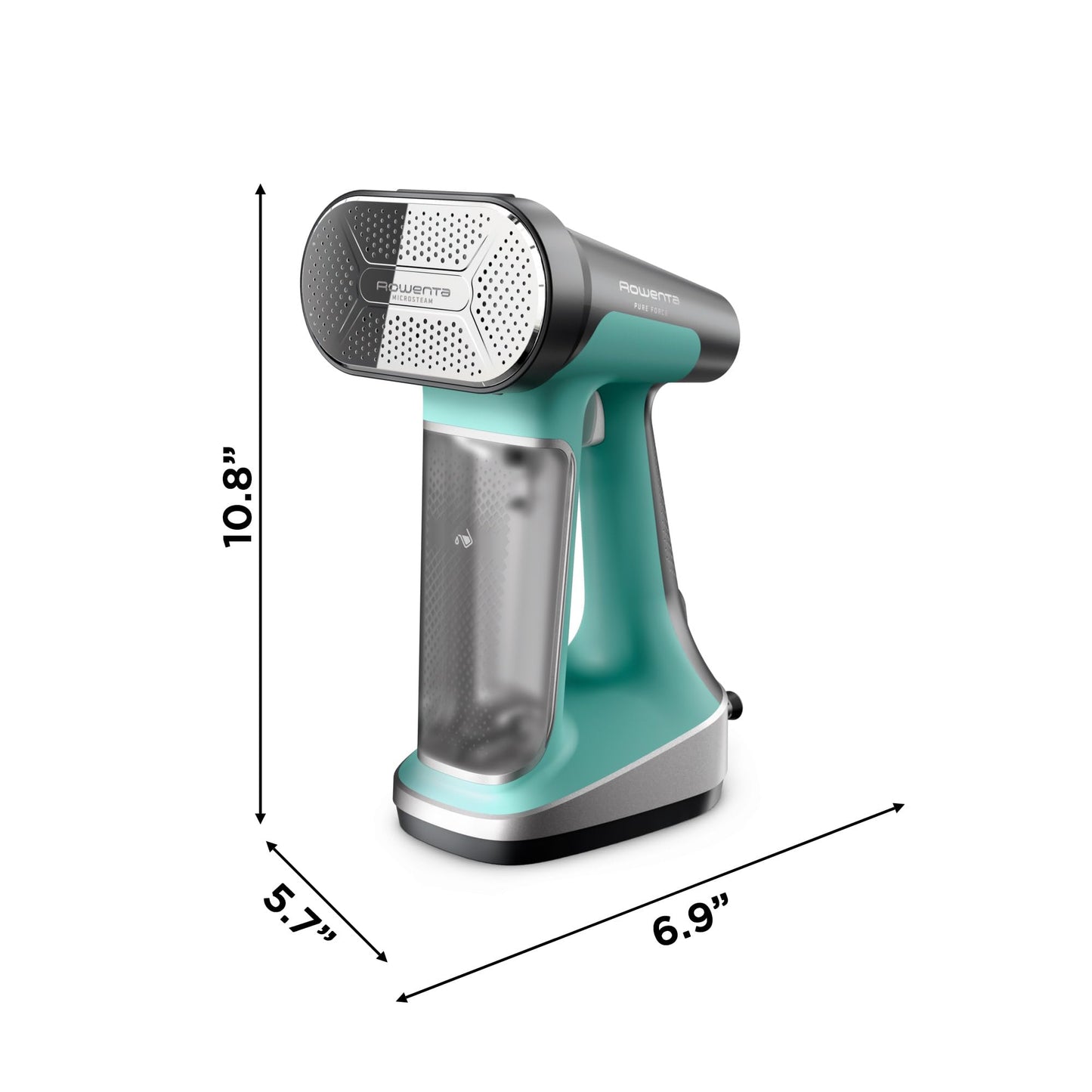 Rowenta Handheld Steamer for Clothes, Pure Force 2in1 Steamer & Iron, 1875W, Vertical/Horizonal Steaming & Ironing, Lightweight, Auto-off, XL power, 1875 Watts, DR8822 Rowenta