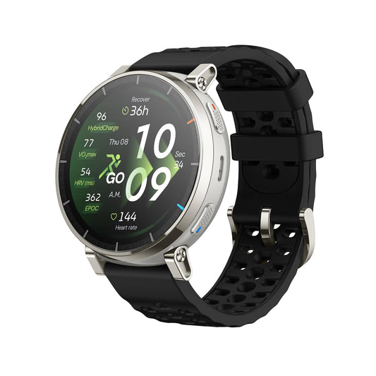 Montre intelligente Amazfit Active 3, écran AMOLED 1,32" verre saphir, GPS, iOS/Android