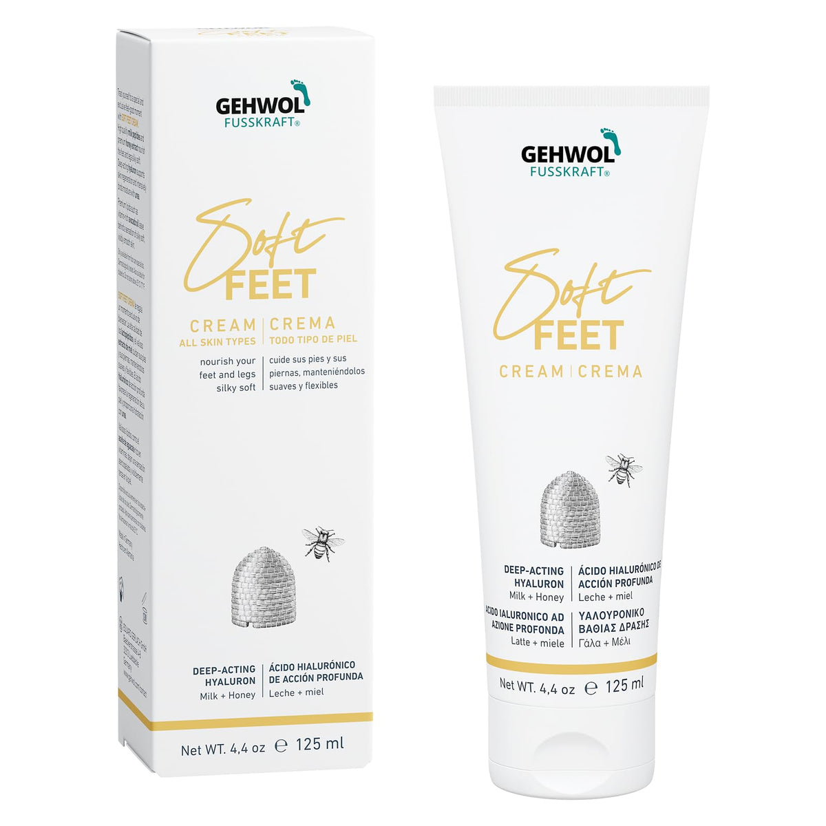 Gehwol Soft Feet Cream, 4.4 oz
