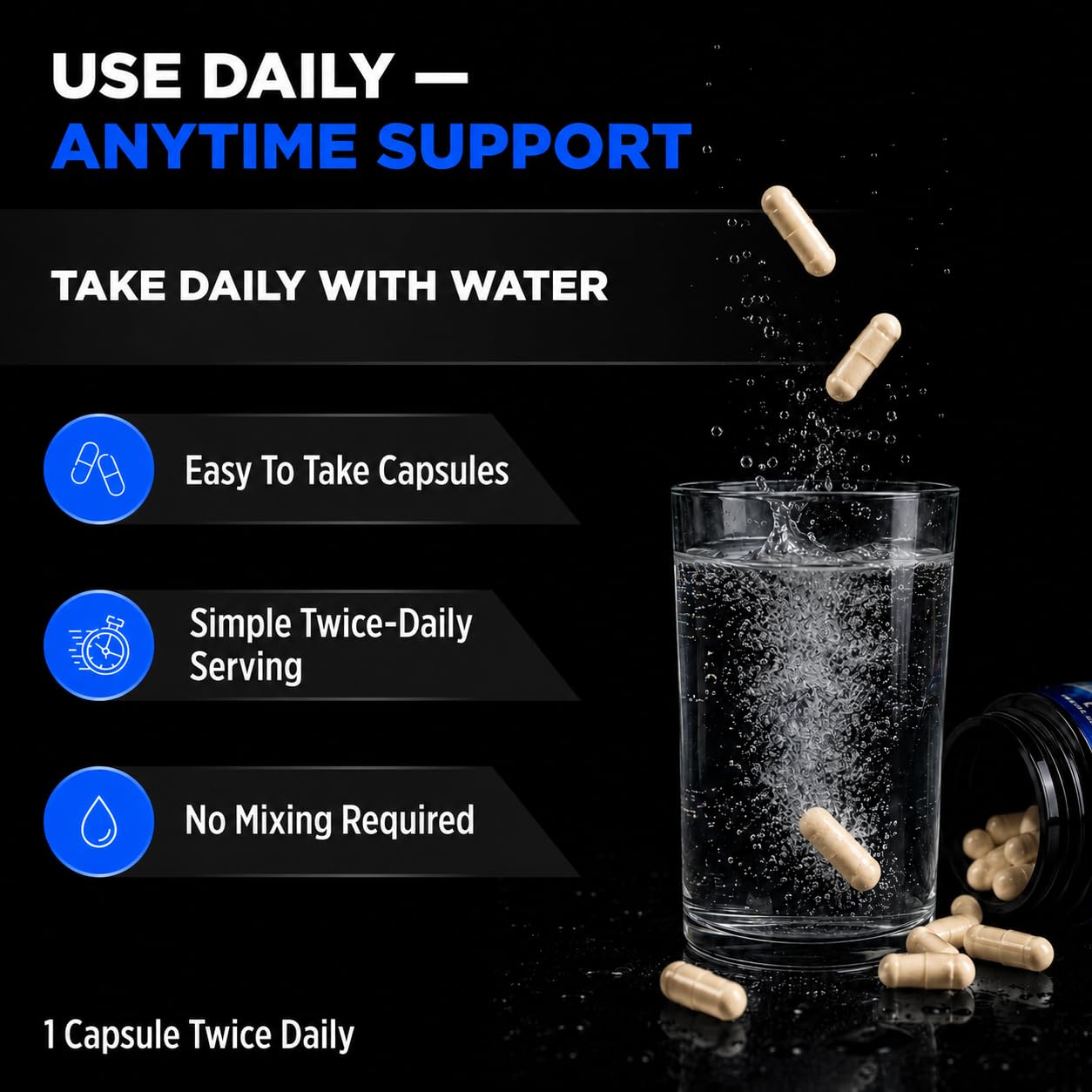 ALLMAX Ashwagandha KSM-66 Capsules - Full Spectrum Root Extract Supplement - Muscle Strength & Recovery, Stress Relief - 60 Veggie Caps, 30 Servings, Non-GMO, Gluten Free - Available at All In One Marketplace Canada