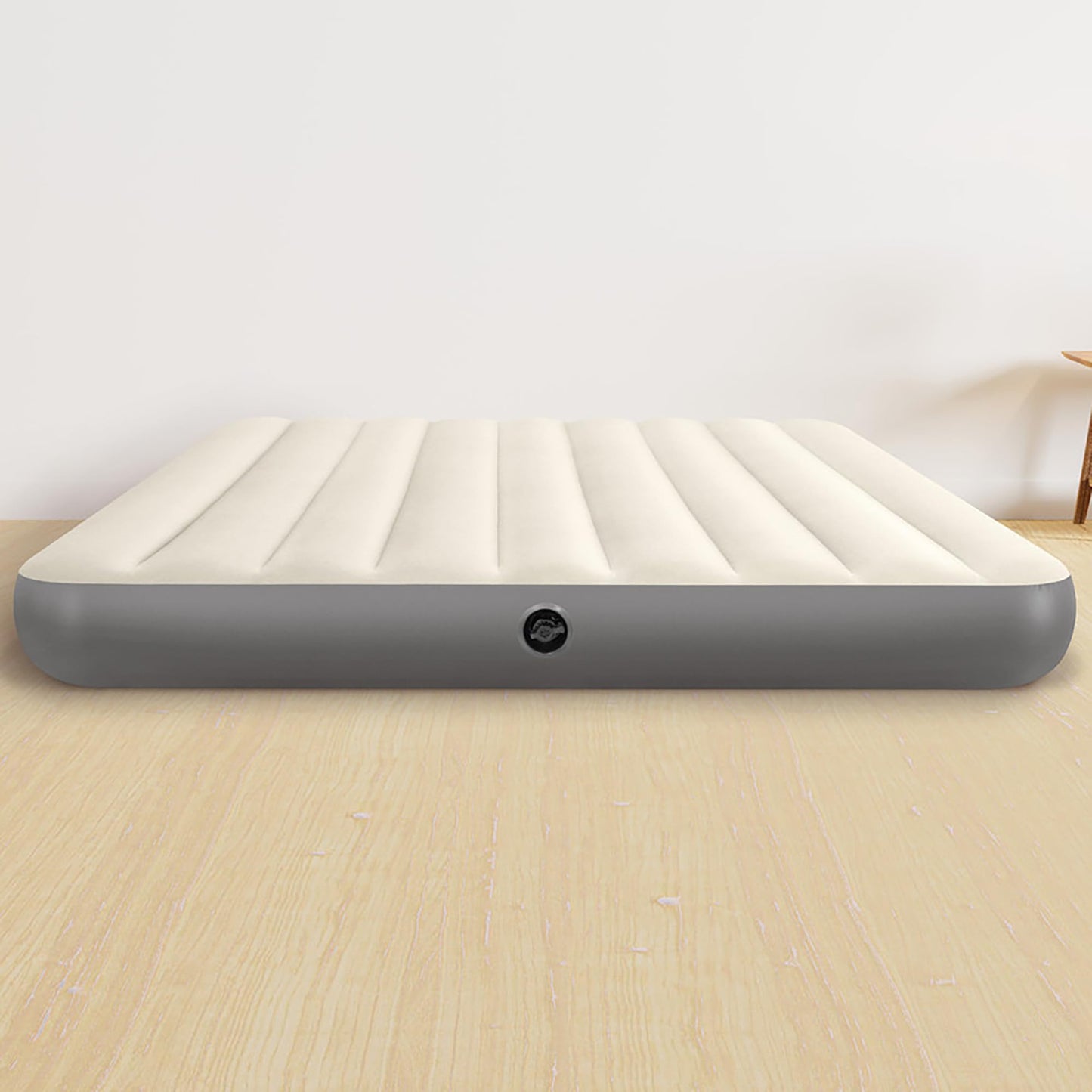 INTEX 64103E Dura-Beam Standard Single-High Air Mattress: Fiber-Tech – Queen Size – 10in Bed Height – 600lb Weight Capacity – Pump Sold Separately
