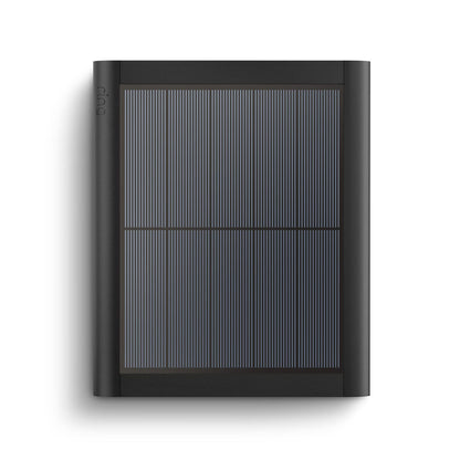 Ring Solar Panel (2nd Generation), 4W for Outdoor Cam Plus, Outdoor Cam (Stick Up Cam), Stick Up Cam Pro, Spotlight Cam Plus, Spotlight Cam Pro - Black
