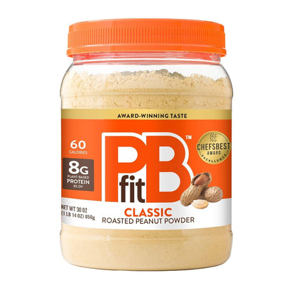 PBfit Original Peanut Butter Powder - 8g Protein Per Serving, 30 Oz
