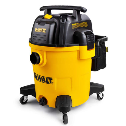 DEWALT 12 Gallon Poly Wet/Dry Vac, 5.5 HP Shop Vacuum Wet Vacuum Cleaner for Workshop, Jobsite, Commericial Area, Large Pick-Up Capacity, Yellow,DXV12P 🍁 All In One Marketplace Canada