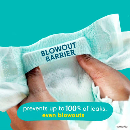 Couches Pampers Swaddlers, Taille T8, Absorbantes, Gardent Bébé au Sec et Confortable, Couches Jetables Sûres pour la Peau de Bébé, 1 Paquet (58 Couches)