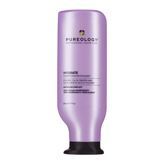 Pureology Hydrate Conditioner, Deep Moisture for Medium to Thick Color-Treated Hair, Jojoba & Green Tea, Vegan, Sulfate-Free - Available at All In One Marketplace Canada