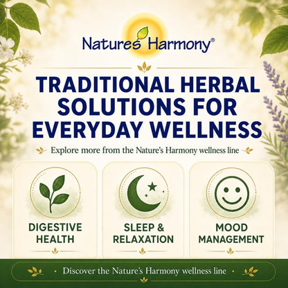 Nature’s Harmony Stomach Ease – Herbal Laxative for Digestive Comfort & Bowel Regularity – Senna, Cascara & Peppermint – 250 Tablets 🍁 All In One Marketplace Canada