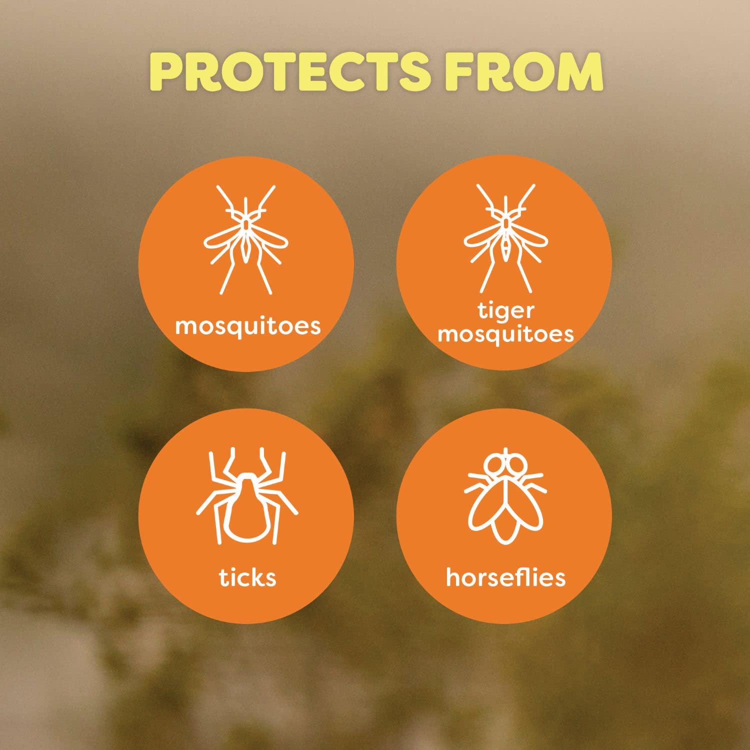 OFF Deep Woods Insect and Mosquito Bug Spray Repellent for Sportsmen, Camping, Safe for Clothing, 230g, 2pk, (Packaging May Vary)